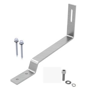 Матеріали для плоских плиток pv панель плитки сонячної панелі алюмінієвий кронштейн / кронштейн / стелажна система