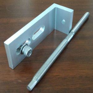 Алюмінієва система монтажу сонячної панелі ПВХ олова / Індивідуальні найкращі сонячні кронштейни з нержавіючої сталі