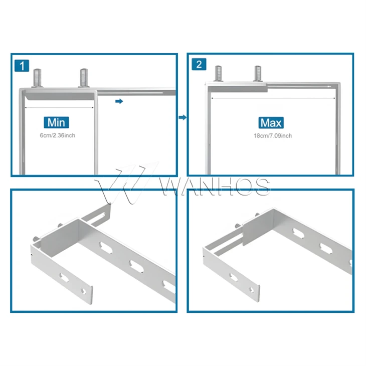 Parameters of balcony solar mounting