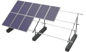 C сталевий сонячний дисплей стенд Pv монтаж постачальника