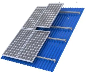 Сонячна система конструкції кріплення на даху