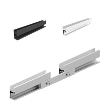 Алюмінієва рейка для монтажу сонячної панелі на даху